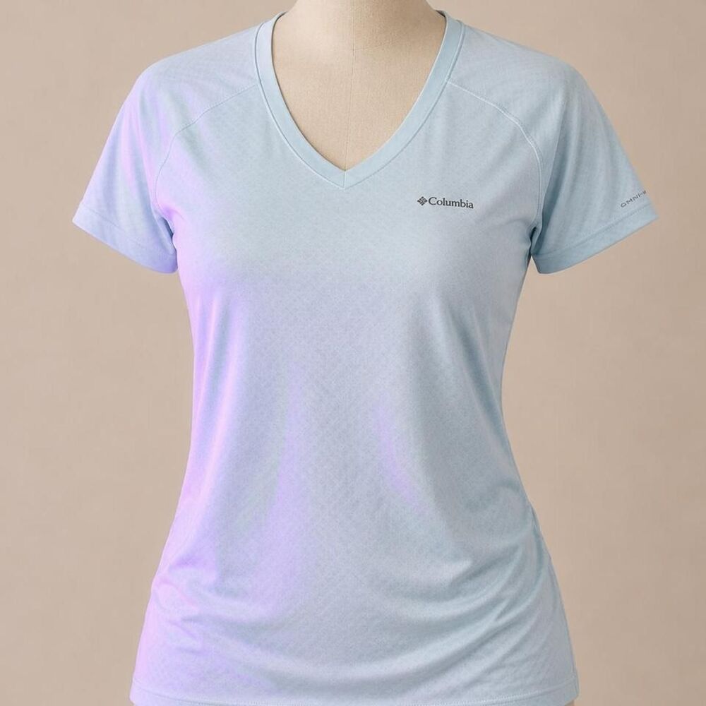 Columbia Dri-Fit Shirt | Light Blue | 2X